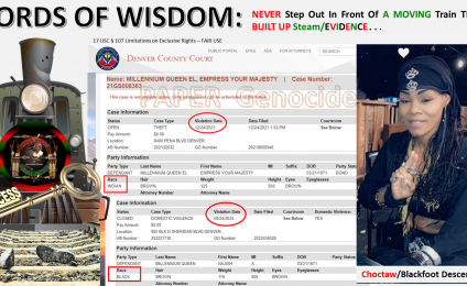 Never Step Out In Front Of A Moving Chickasaw Tribal Nation Locomotive