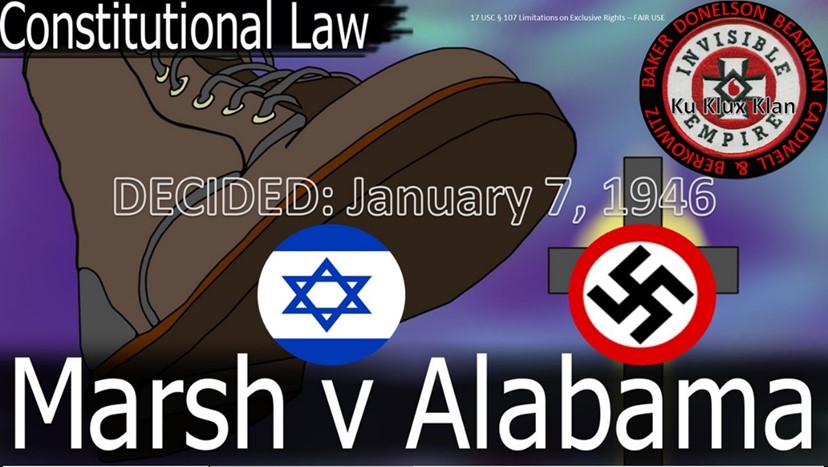 Marsh vs Alabama SCOTUS 1946